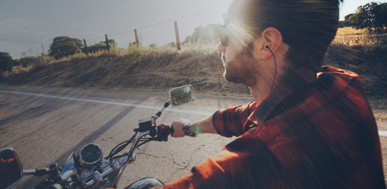 Motorcycle Earplug Headphones